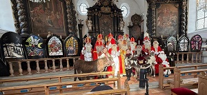 Segnung Schweizer Samichläuse